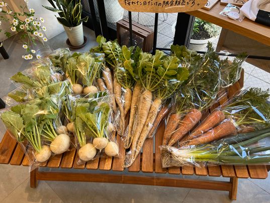 お野菜販売中　～寝屋川　お米屋さん～
